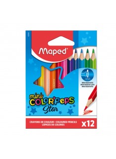 CRAYON COULEUR 12/9 COLOR'PEPS MAPED - 1