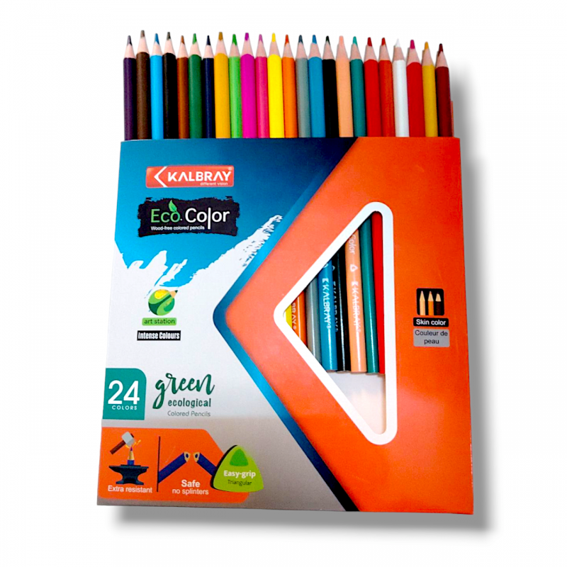 CRAYON COULEUR 24/18 KALBRAY - 1