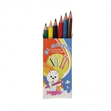 CRAYON COULEUR 6/9 EL KALEM - 1