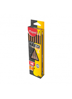 CRAYON GRAPHITE BLACK'PEPS JUMBO HB N°2 MAPED - 2