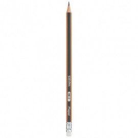 CRAYON NOIR + GOMME HB-2 MAPED - 1