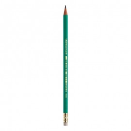 CRAYON NOIR CONTE EVOLUTION + GOMME BIC - 1