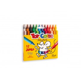 CRAYON PASTEL 12/9 JUMBO TOY COLOR - 1