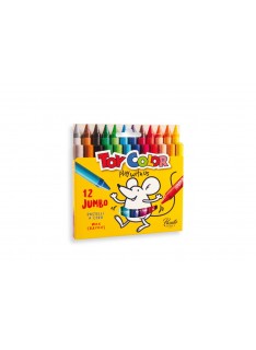 CRAYON PASTEL 12/9 JUMBO TOY COLOR - 1