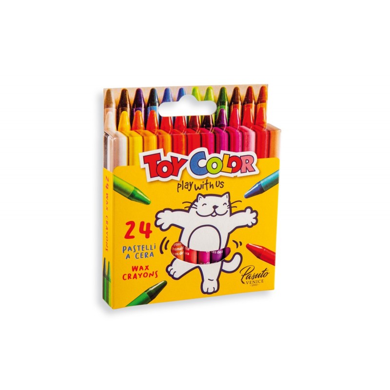 CRAYON PASTEL 24/9 TOY COLOR - 1