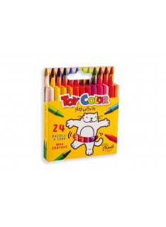 CRAYON PASTEL 24/9 TOY COLOR - 1