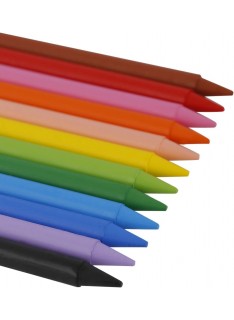 CRAYON PASTEL DE 12 PLASTIDECOR KIDS BIC - 2