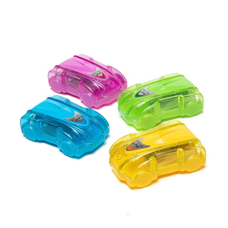 TAILLE CRAYON DOUBLE VOITURE - 1