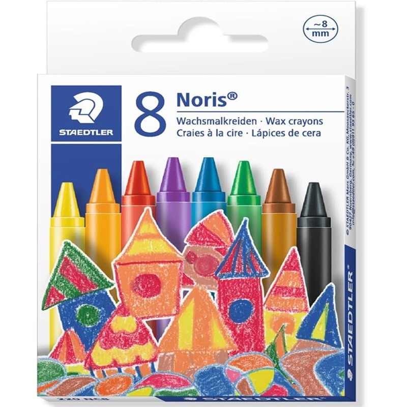 CRAYON PASTEL DE 8  STAEDTLER - 1 CRAYON PASTEL DE 8  STAEDTLER - 1