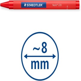 CRAYON PASTEL DE 8  STAEDTLER - 2 CRAYON PASTEL DE 8  STAEDTLER - 2