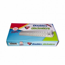 DOUBLE DECIMETRE 20CM - 1