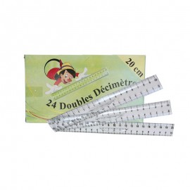 DOUBLE DECIMETRE 20CM MAJED - 1