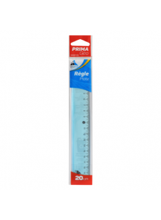 DOUBLE DECIMETRE 20CM PEGBORDABLE PRIMA GEO OFFICEPLAST - 1