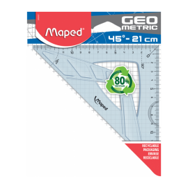 EQUERRE DE 20/45 GRAPHIC MAPED - 1