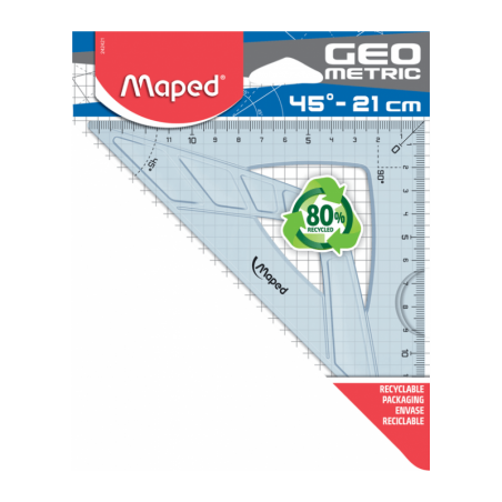 EQUERRE DE 20/45 GRAPHIC MAPED - 1