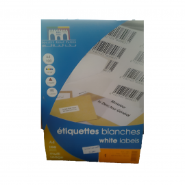 ETIQUETTE ADHESIVE A4  RIBAT - 1