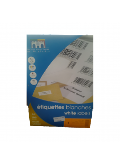 ETIQUETTE ADHESIVE A4  RIBAT - 1