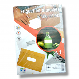 ETIQUETTE ADHESIVE A4  RIBAT - 1