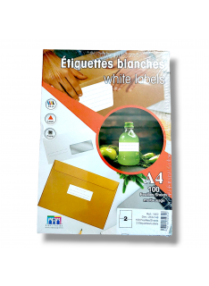 ETIQUETTE ADHESIVE A4 RIBAT - 1