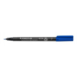 FEUTRE PERMANENT PEN F LUMOCOLOR STAEDTLER BLEU - 2