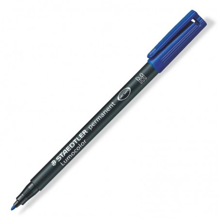 FEUTRE PERMANENT PEN M LUMOCOLOR STAEDTLER BLEU - 1