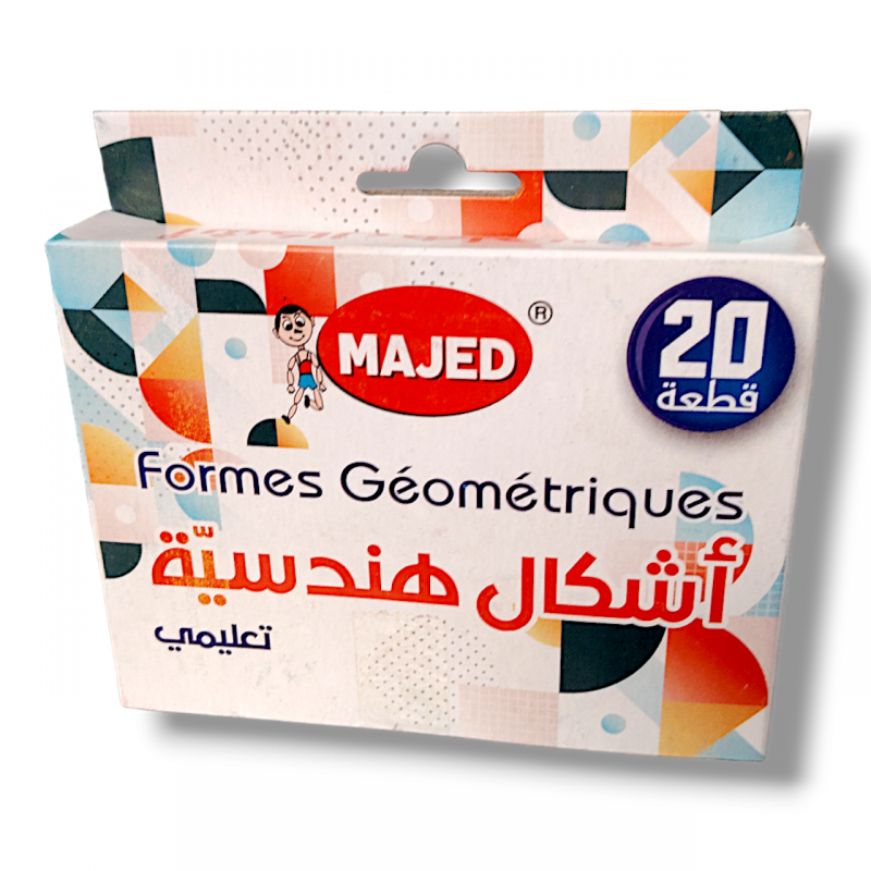 FORME GEOMETRIQUE DE 20 PIECES EN CARTON - 1