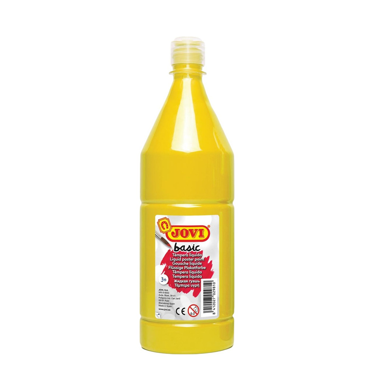 GOUACHE DE 1L JAUNE BASIC JOVI - 1