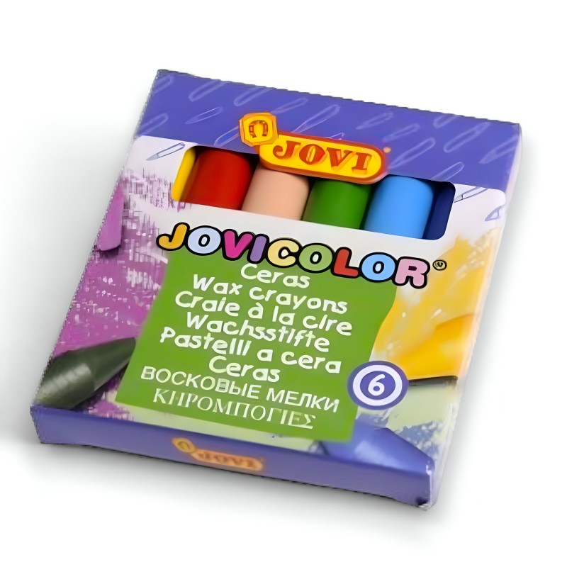 CRAYON PASTEL DE 6 JUMBO JOVI - 1