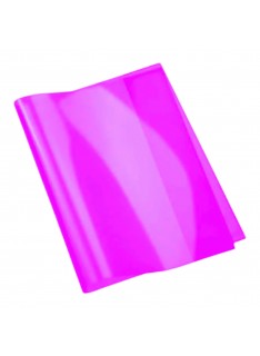 PROTEGE CAHIERS PETIT MODELE TRANSPARENT CRISTAL VIOLET OFFICE PLAST - 1