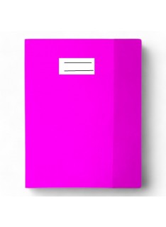 PROTEGE LIVRE CRISTAL ROSE OFFICE PLAST - 1