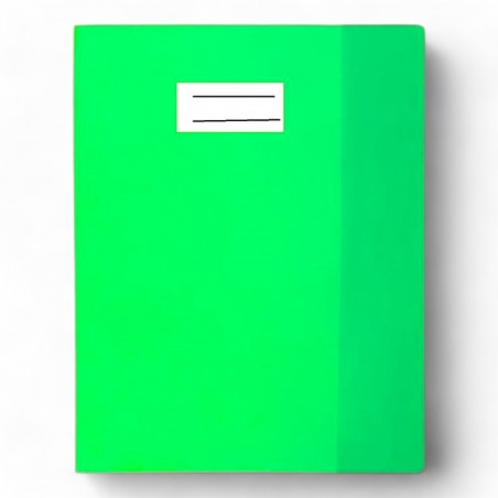 PROTEGE LIVRE CRISTAL VERT OFFICE PLAST - 1