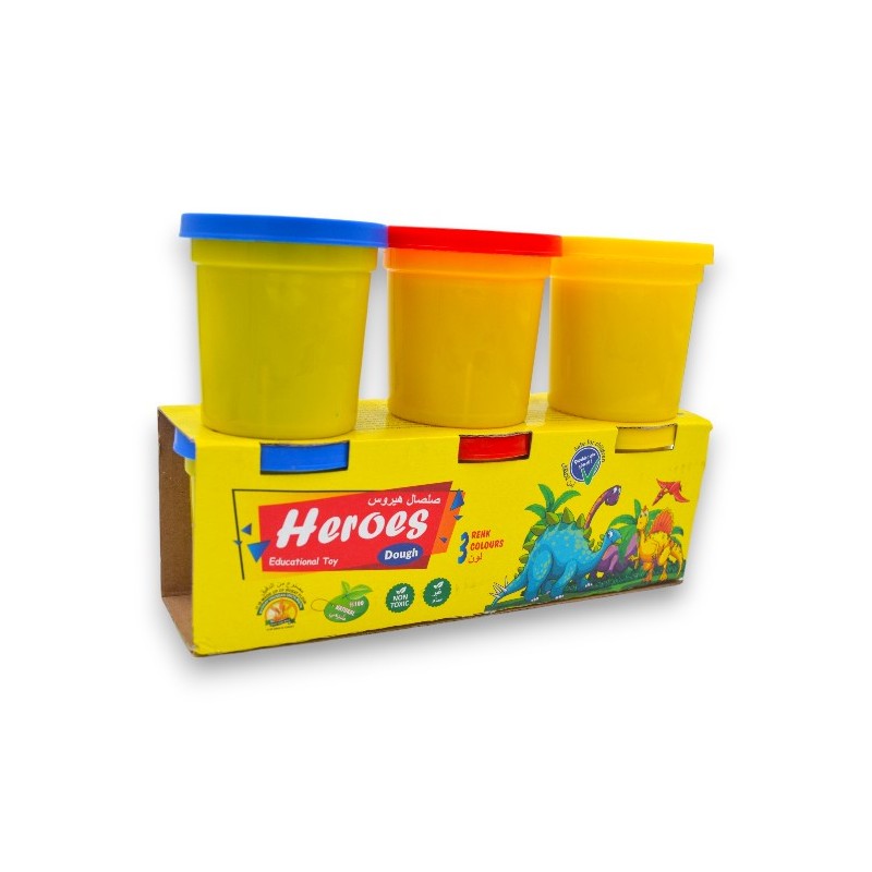 PATE A MODELER HEROES POT DE 3 -150G - 1