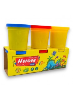 PATE A MODELER HEROES POT DE 3 -150G - 1