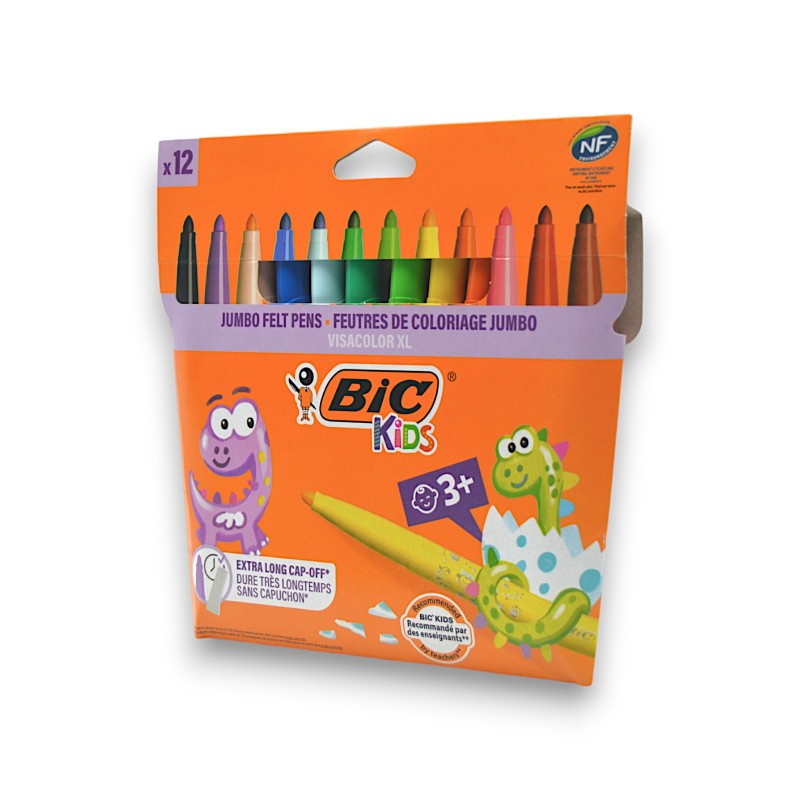 FEUTRE DE 12 JUMBO KIDS BIC - 1