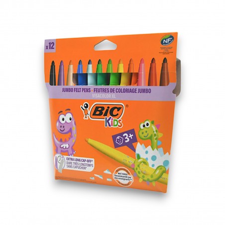 FEUTRE DE 12 JUMBO KIDS BIC - 1