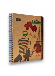 CAHIER INTEGRAL 300PAGES GRAND MODELE 60G CRAFTY ALADIN - 1