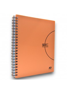 CAHIER INTEGRAL 380PAGES GRAND MODELE 80G UNI KO - 1