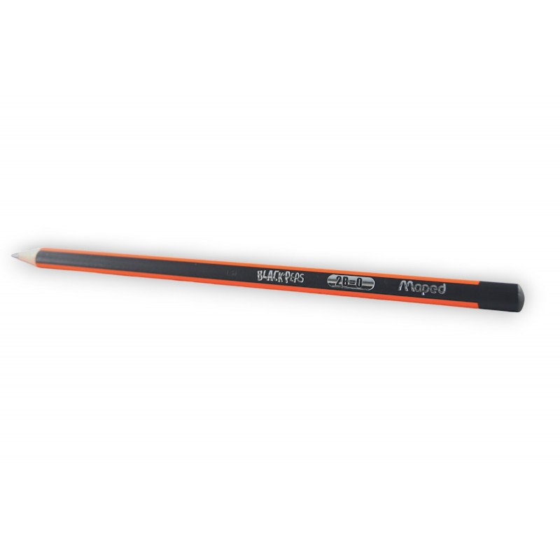 CRAYON GRAPHITE BLACK'PEPS 2B N°0 MAPED - 1