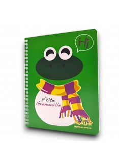 CAHIER INTEGRAL 100PAGES PETIT MODELE 80G FANTAISIE ALADIN - 1