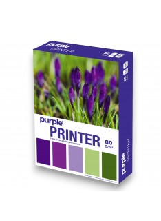 RAME PAPIER A4 EXTRA BLANC PURPLE 80G - 1