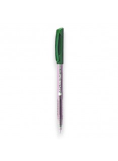 STYLO A BILLE 1.0MM ATLAS VERT PAQUET DE 10 - 1