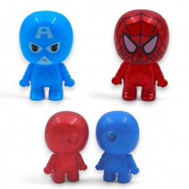 TAILLE CRAYON MOTIF SPIDERMAN ( LOT DE 2 ) - 1