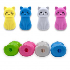 TAILLE CRAYON MOTIF KITTY ( LOT DE 2 ) - 1