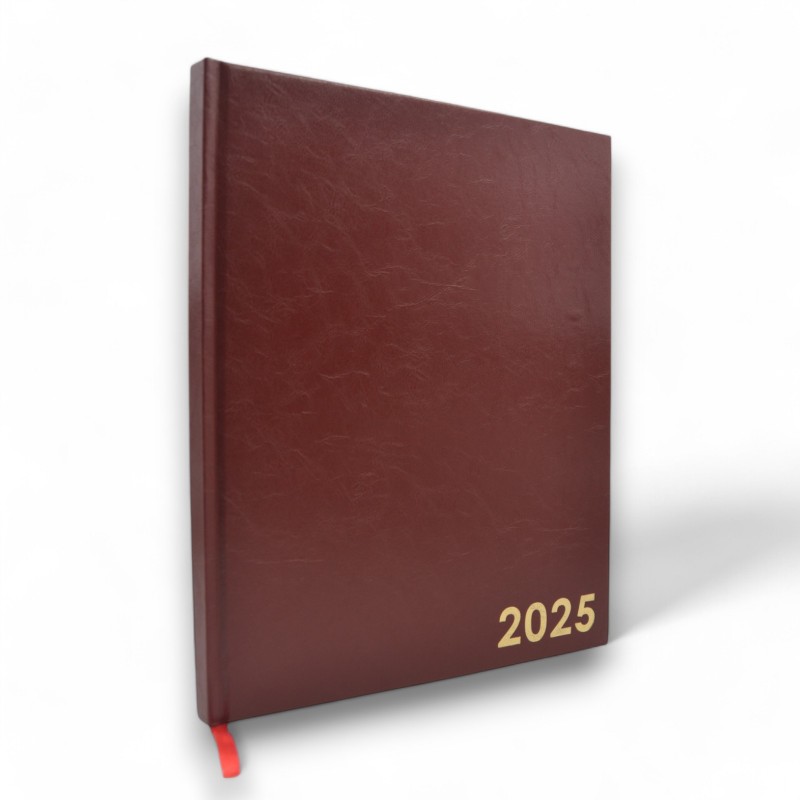 SEMAINIER BASIQUE 2025 - ROUGE FONCE - 1