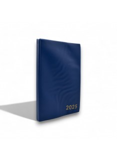 AGENDA CLASSIQUE 2025 -COUVERTURE PLASTIQUE -BLEU - 1