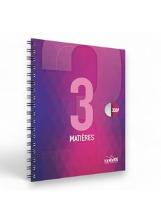 CAHIER INTÉGRAL 3 MATIÈRES 300P PETIT MODELE 80G YAMAMA - 1