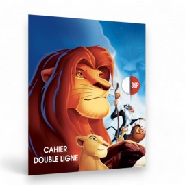 CAHIER DOUBLE LIGNE 80G DISNEY SELECTA - 1