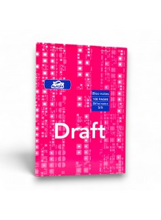 BLOC NOTE PIQURE A5 100 PAGES DRAFT - 4