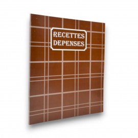 CAHIER RECETTE DEPENSE 50*2 RIBAT - 1