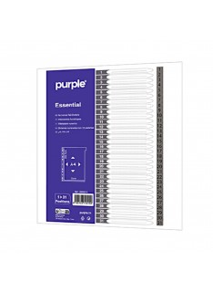 INTERCALAIRE DE 31 PLASTIQUE PURPLE - 1